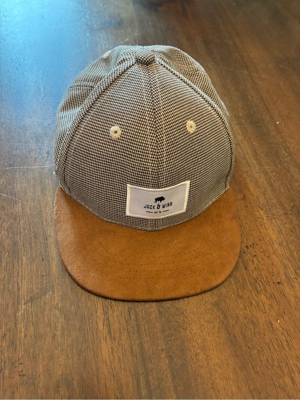 Jack and Winn Hat Co Hat SnapBack Small Brown Kids Boys